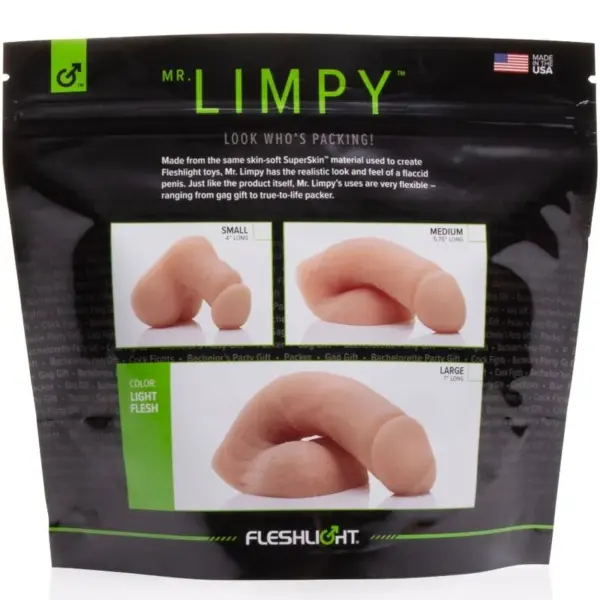 MR. LIMPY FLESHLIGHT - SMALL FLESHTONE - Imagen 2