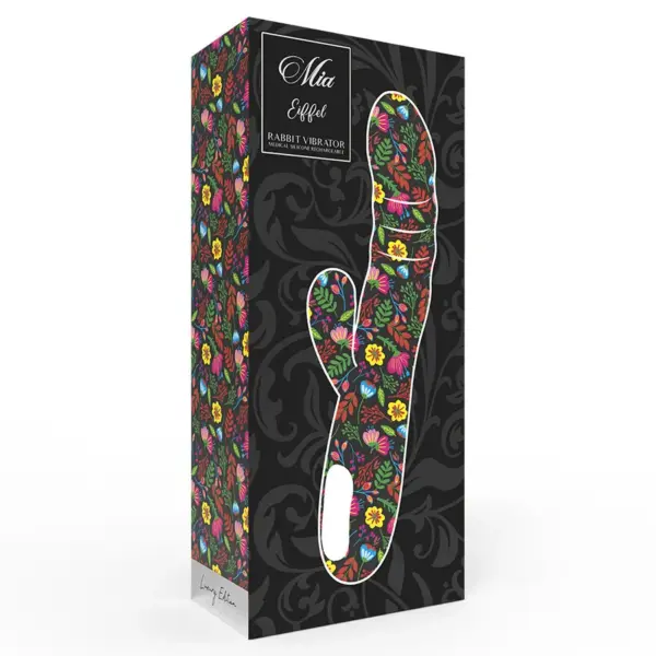 MIA - Vibrador rotador Eiffel azul turquesa para el placer femenino - Imagen 7