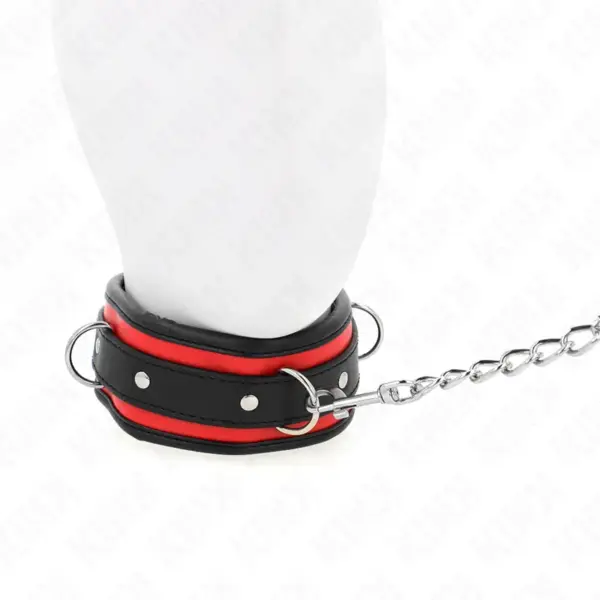 KINK - Collar con Correa 65 cm Pesado Modelo 2 Ajustable 36.5-50 cm - Imagen 3