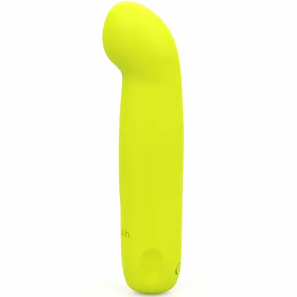 B SWISH - BCUTE CURVE INFINITE CLASSIC VIBRADOR RECARGABLE SILICONA AMARILLO - Imagen 2