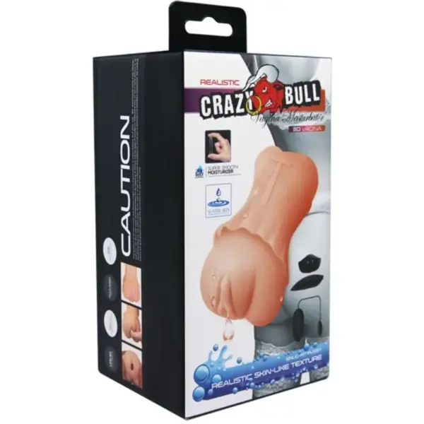 CRAZY BULL - Masturbador Water Skin Vagina con Bala Vibradora 2 - Imagen 10