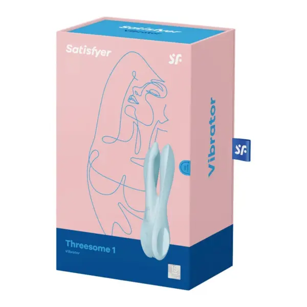 Satisfyer - Threesome 1 Vibrador Azul: Placer Sin Límites - Imagen 5