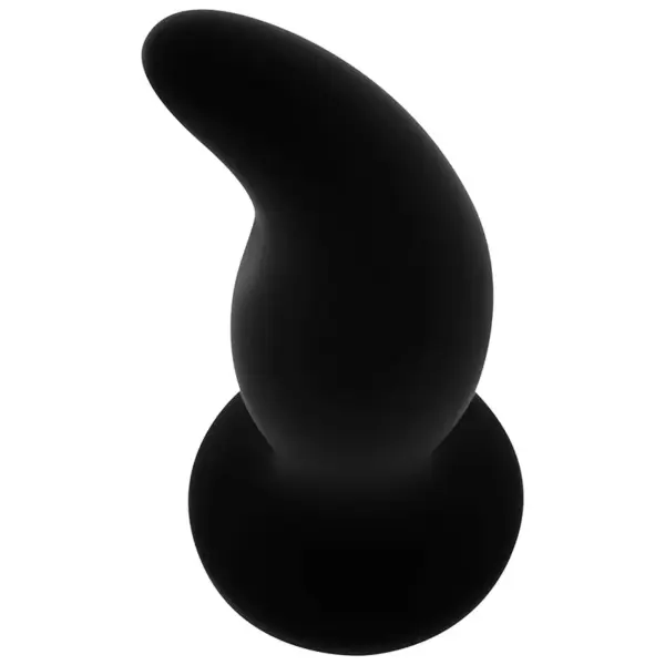 OHMAMA - Plug Anal Silicona Curvado Punto P 12 cm - Imagen 2