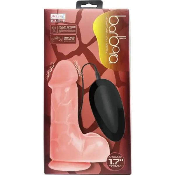 Baile - Vibrador Realístico Barbara Natural - Imagen 5