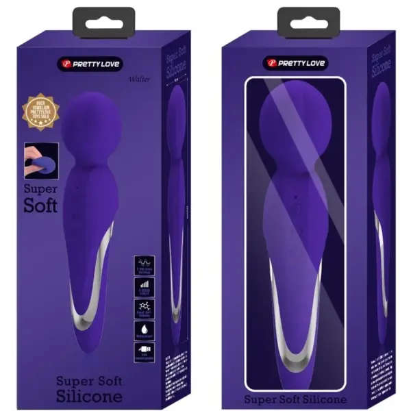 Pretty Love - Vibrador Wand Violeta - Imagen 9