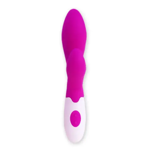 Pretty Love - Vibrador Estimulador Newman Lila y Blanco - Imagen 3