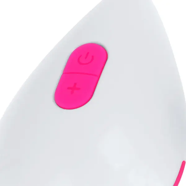 OHMAMA - Huevo vibrador 10 modos rosa y blanco - Imagen 4