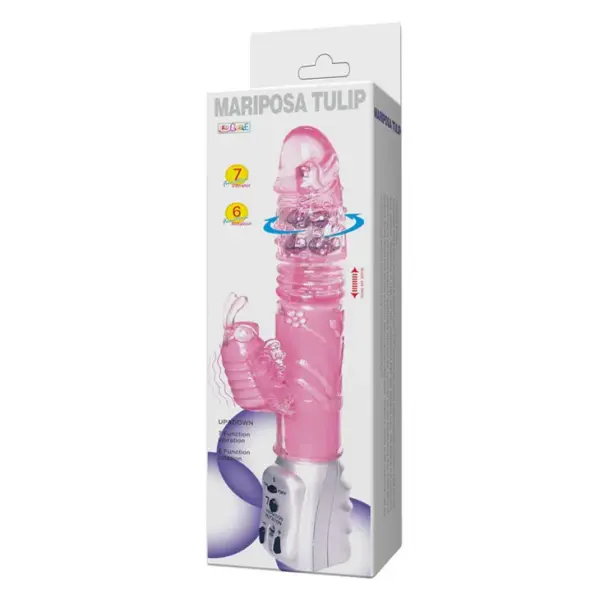 Baile - Vibrador Mariposa Tulip Rotador Up & Down - Imagen 8