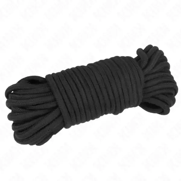 KINK - Cuerda de Algodón 20 Metros Negro para Bondage - Imagen 2