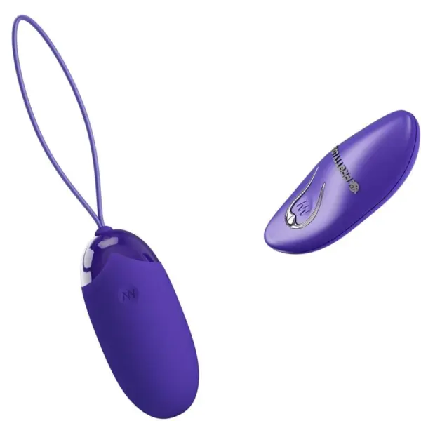 Pretty Love - Huevo vibrador control remoto violeta - Imagen 5