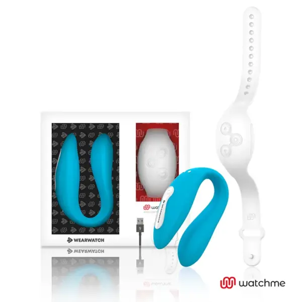 WEARWATCH - Vibrador Dual Technology WATCHME Añil/Níveo - Imagen 2