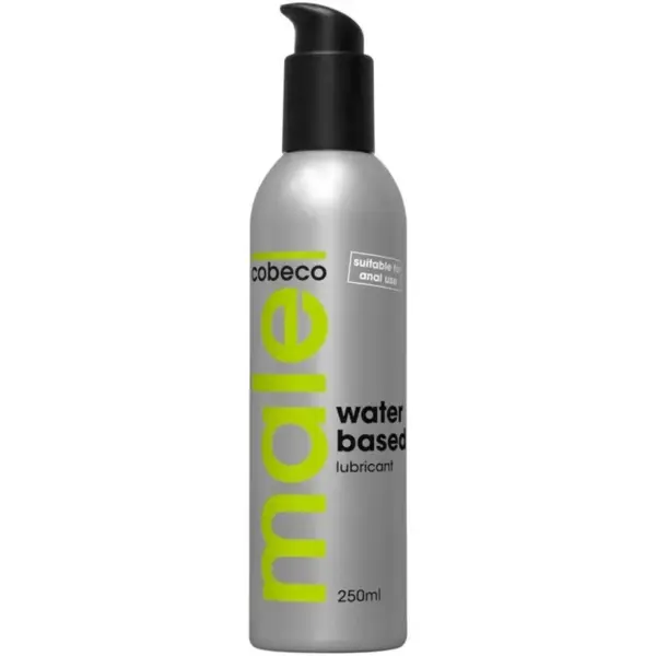 Cobeco - Male Lubricante Base Agua 250 ML para Placer Intenso