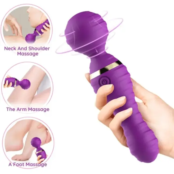 ARMONY - Masajeador y vibrador pequeño violeta