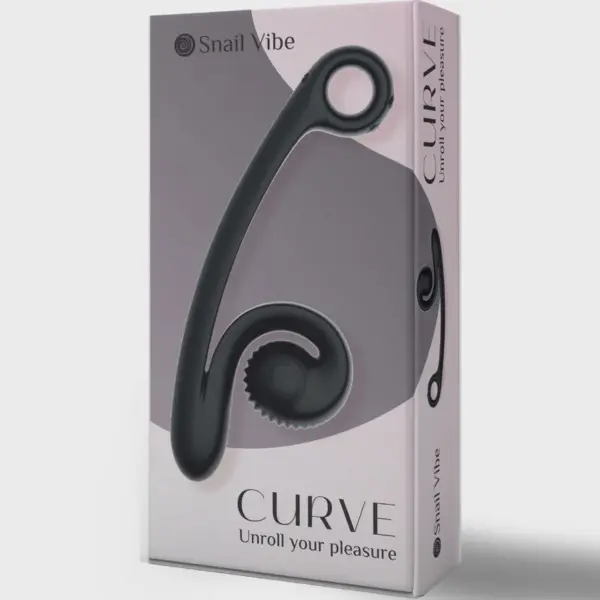 SNAIL VIBE - Vibrador negro para estimulación del punto G - Imagen 4