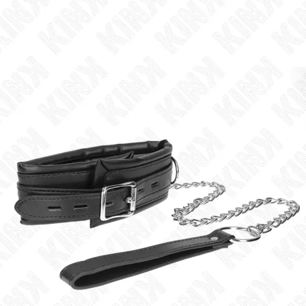 KINK - Collar con Correa 65 cm Pesado Modelo 4 Ajustable 36.5-50 cm - Imagen 4