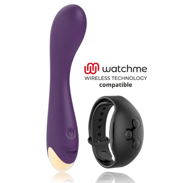 Treasure Hansel - Vibrador G-Spot con Tecnología Inalámbrica Watchme