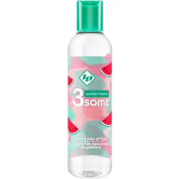 ID 3SOME - 4 FL OZ SANDÍA - Gel Sabor Fruta para Placer Oral