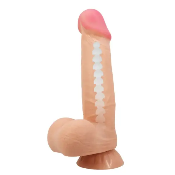 Pretty Love - Sliding Skin Series Dildo Realístico con Ventosa 21.8 cm - Imagen 6