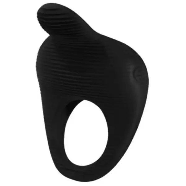 Pretty Love - Thimble Anillo Vibrador Negro - Imagen 2