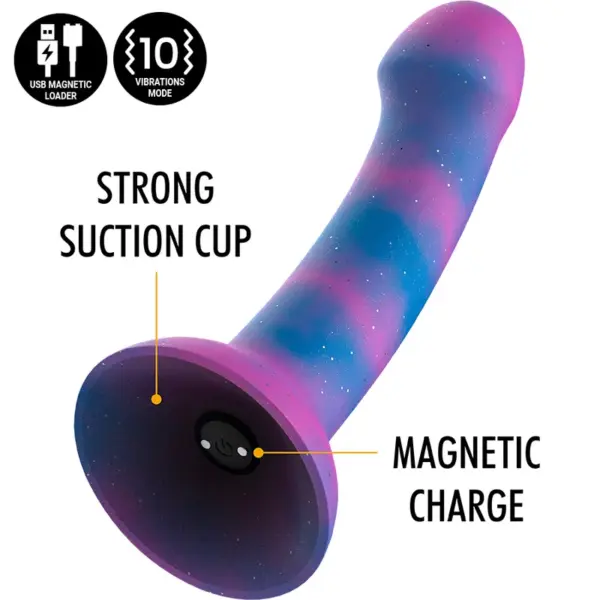 MYTHOLOGY - DION GALACTIC DILDO M - VIBRADOR COMPATIBLE CON WATCHME WIRELESS TECHNOLOGY - Imagen 5