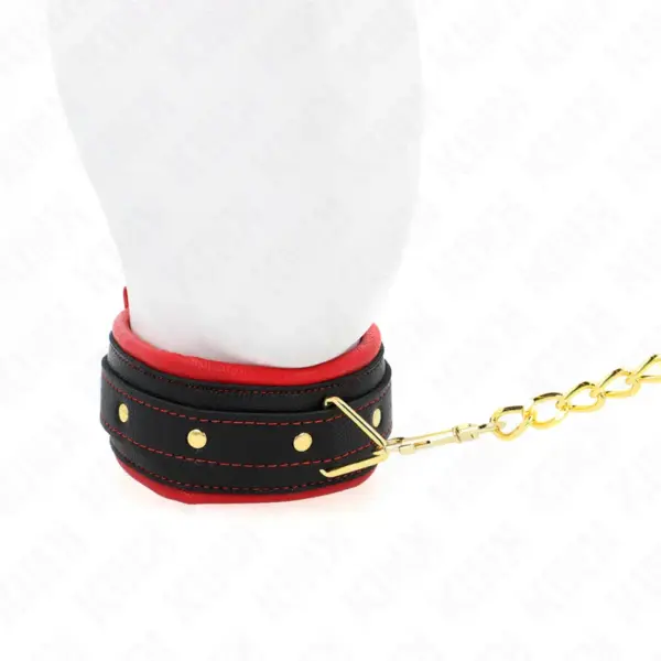 KINK - Collar con Correa de Tejido Liso Ajustable 33-48 cm x 5.7 cm - Imagen 5