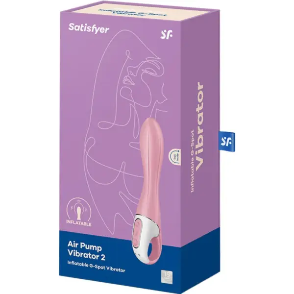 Satisfyer - Air Pump Vibrator 2 Rosa - Imagen 6