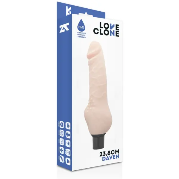 LOVECLONE - Vibrador realista con auto-lubricación de 23.8 cm - Imagen 5