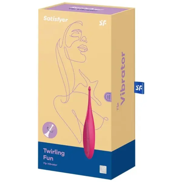 Satisfyer - Twirling Fun Estimulador Clítoris Rosa - Imagen 5