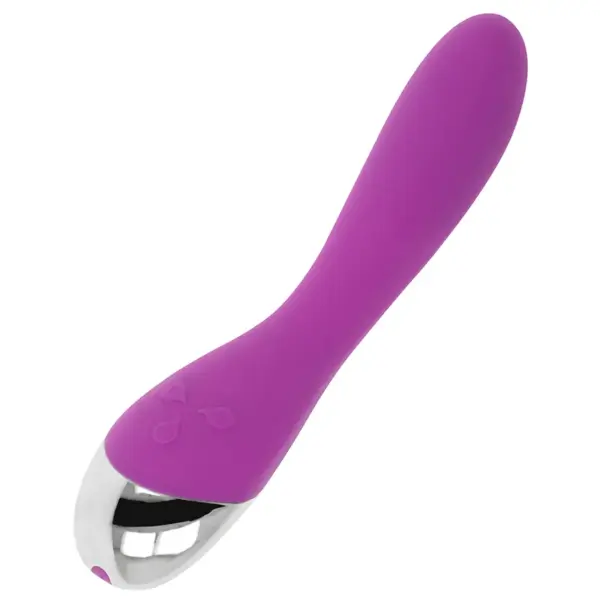 OHMAMA - Vibrador 6 Modos y 6 Velocidades Lila de 20.5 cm