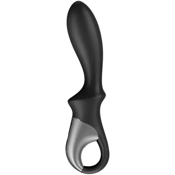 Satisfyer - Heat Climax Vibrador Anal App Negro - Imagen 2