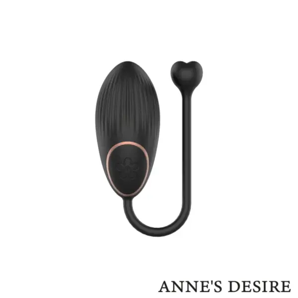 ANNE'S DESIRE - Huevo Control Remoto Tecnología WATCHME Negro