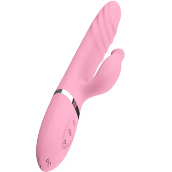 ARMONY - Vibrador y Empujador con Lengua Efecto Calor Rosa - Imagen 5