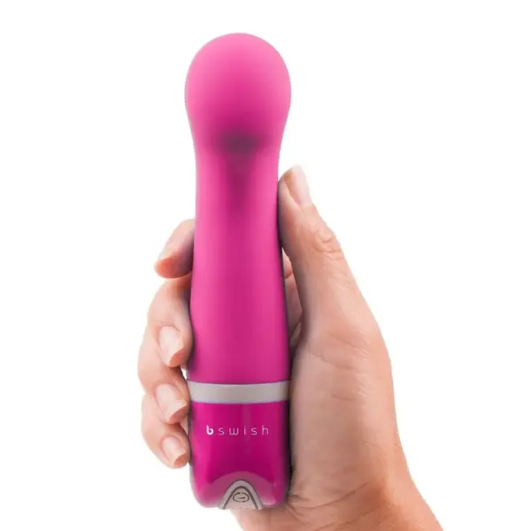 B SWISH - Bdesired Deluxe Curve Rosa - Vibrador Curvado para Placer Intenso - Imagen 2