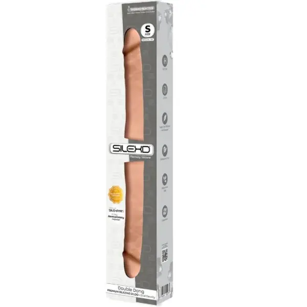 SilexD - Dildo Realista Doble Silicona Premium 38.5 cm - Imagen 2