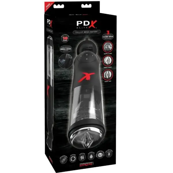 PDX ELITE - Masturbador Deluxe Mega-Bator para una experiencia sin manos - Imagen 2