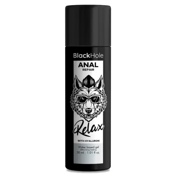 Black Hole - Lubricante Anal Base Agua Relax con Hyaluron 30 ml