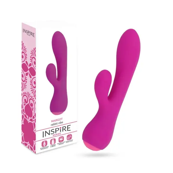 Inspire Sense - Vibrador rabbit lila con 12 funciones - Imagen 2