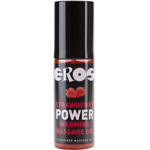 EROS POWER LINE - POWER ACEITE MASAJE E.CALOR 100 ML con Sabor a Vainilla