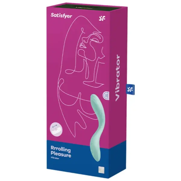 Satisfyer - Rrrrolling Pleasure Vibrador Punto G Verde - Imagen 5