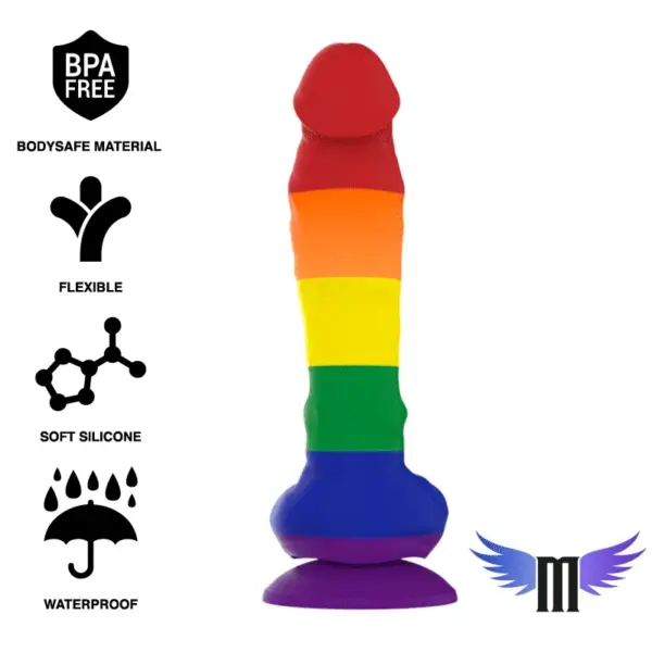 MYTHOLOGY - Dildo Corey Pride M, Fantasías Hechas Realidad - Imagen 2