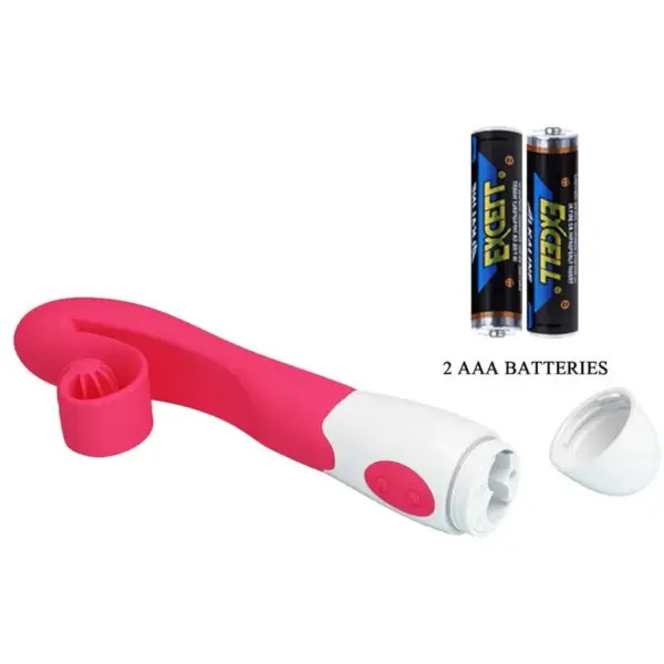 ROMANCE - Vibrador y Estimulador 30 Velocidades Rosa - Imagen 8