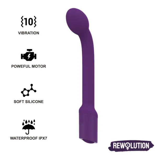 REWOLUTION - Rewoflex Vibrador Estimulador Punto G Flexible