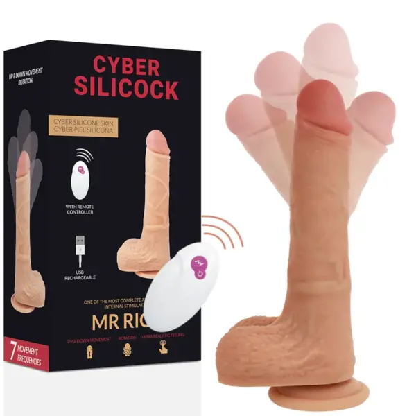 CYBER SILICOCK - Realista Control Remoto Mr Rick 20.9 cm - 4 cm - Imagen 5