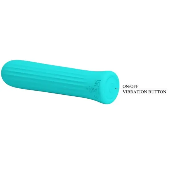 Pretty Love - Vibrador Estimulador Azul con 12 Modos de Vibración - Imagen 5