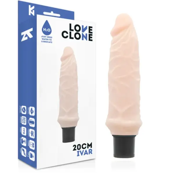 LOVECLONE - IVAR Self Lubrication Vibrator 20 cm -O- 3.7 cm - Imagen 2