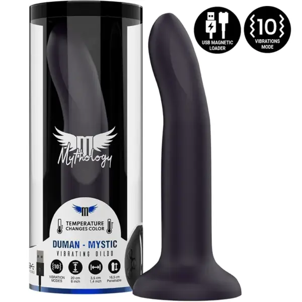 MYTHOLOGY - DUMAN MYSTIC DILDO L - Vibrador compatible con tecnología Watchme - Imagen 4