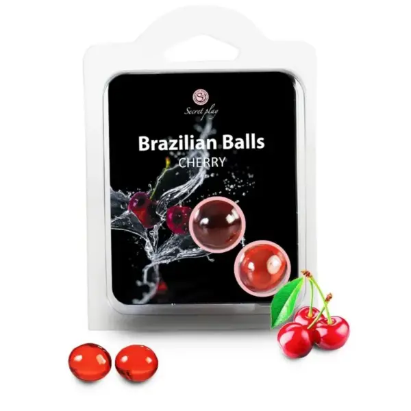 SECRETPLAY - Brazilian Balls Cereza Set 2 Bolas para Placer Infinito