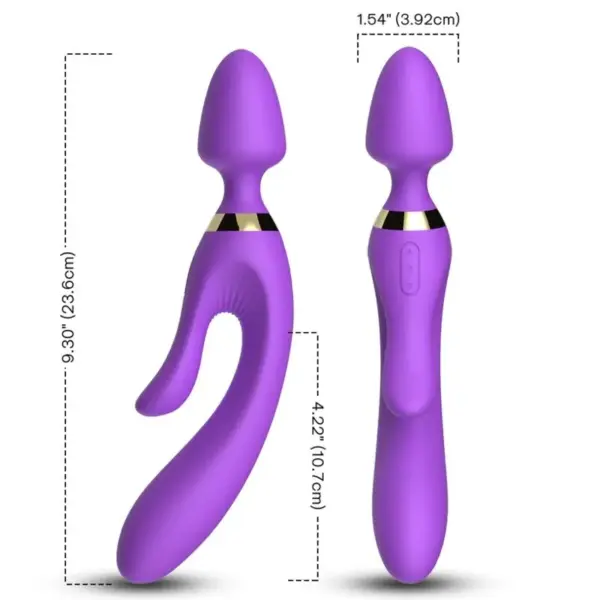 ARMONY - Masajeador & Vibrador Rabbit Violeta para Placer Inigualable