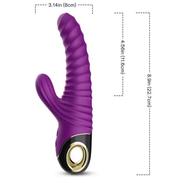 ARMONY - Vibrador de Silicona Violeta para Placer Infinito