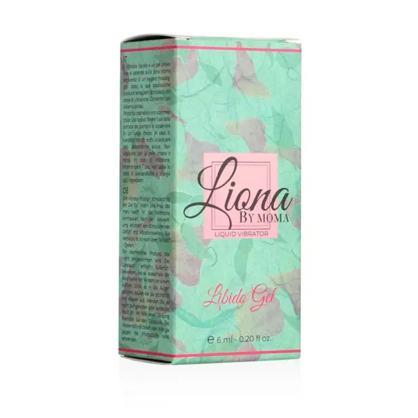 LIONA BY MOMA - Vibrador Líquido Libidgel 6ml - Imagen 6